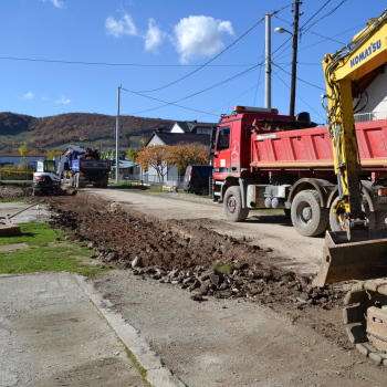 Općina nastavlja s ulaganjem u infrastrukturu: U toku radovi na novoj saobraćajnici u centru Ilijaša